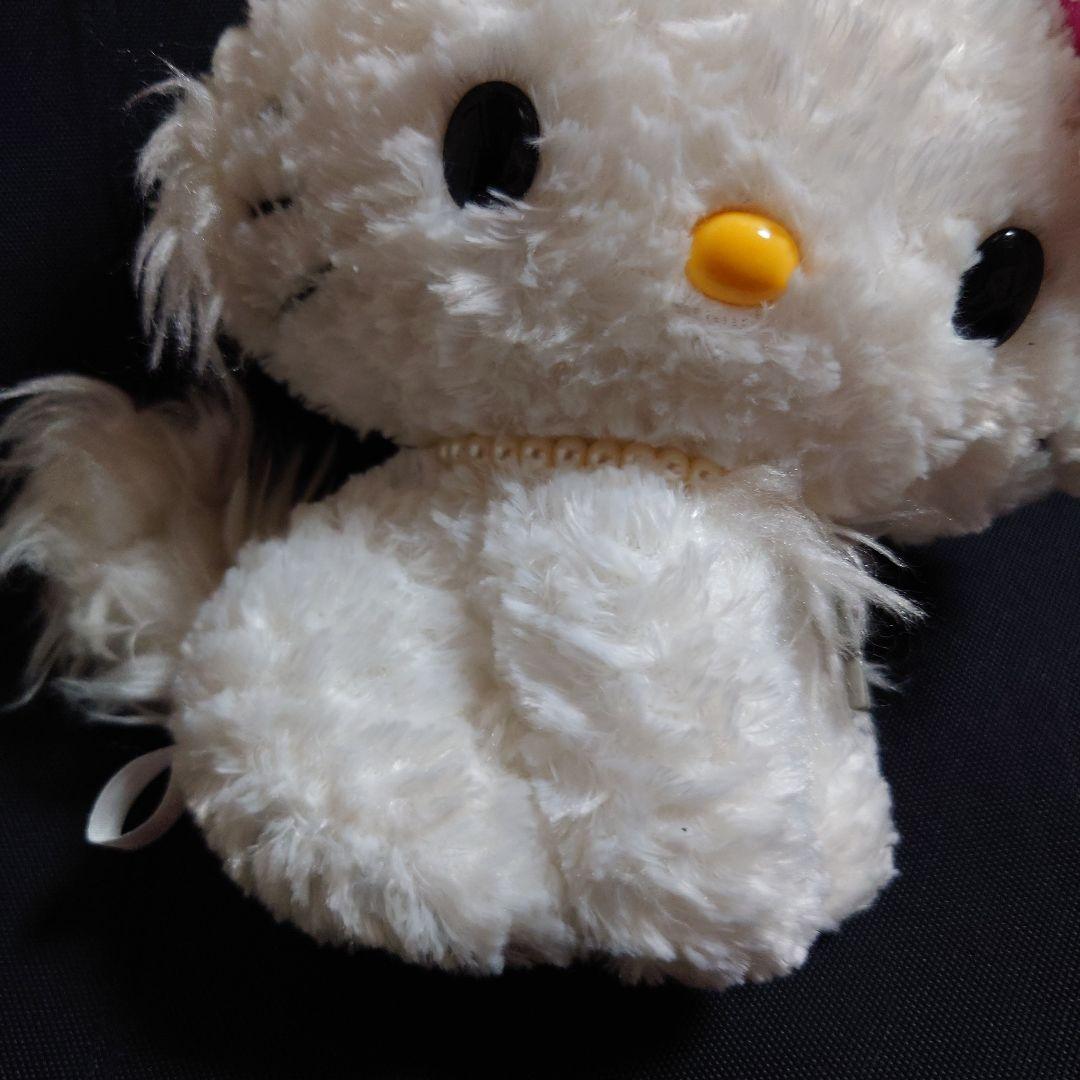 希少 初期 サンリオ チャーミーキティ ぬいぐるみ ベロアリボン 刺繍 ふわふわ