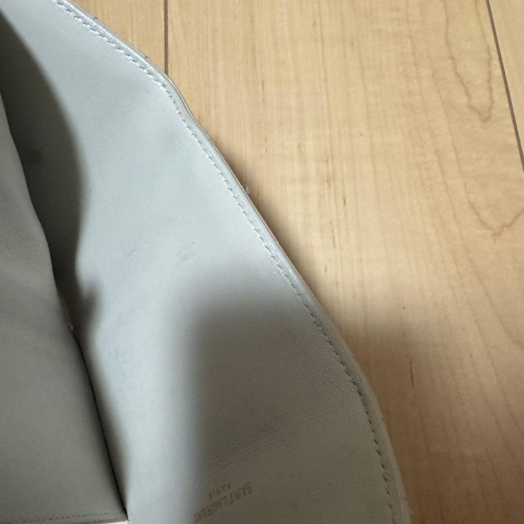 SAINT LAURENT 二つ折り財布 ホワイト