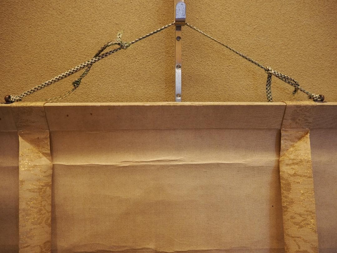 松村景文自筆『柳に蛍之図』掛軸　江戸後期