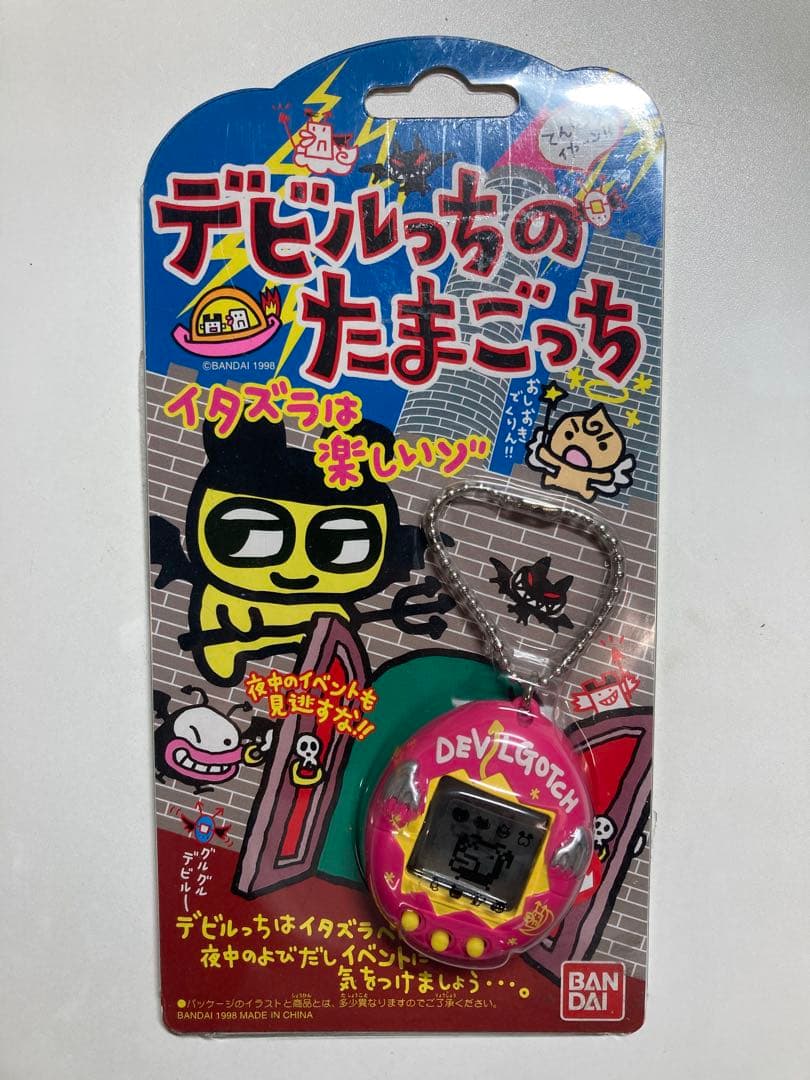 バンダイ　デビルっちのたまごっち　ピンク