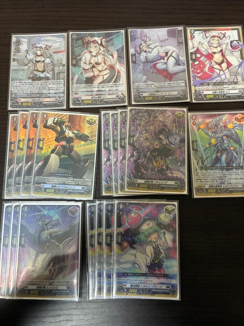 ヴァンガード　エバ　デッキ　パーツ付き