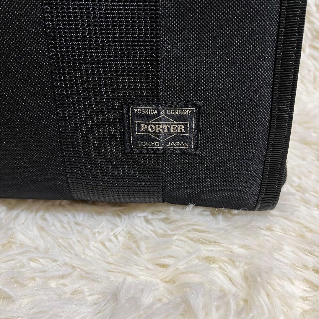 【極美品】PORTER CLIPビジネスバッグ 薄型　A4収納可