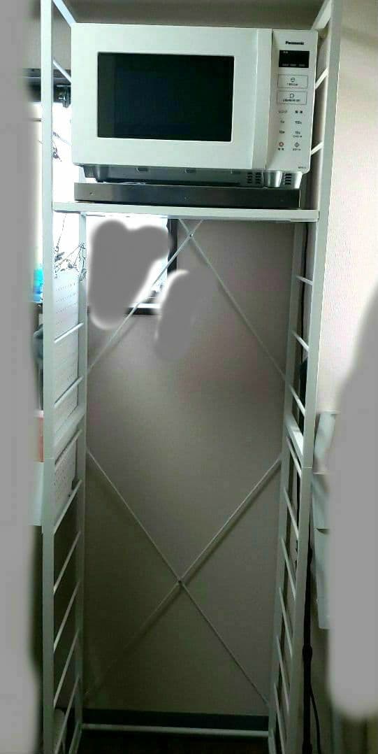 家電セット　Panasonic 冷蔵庫 180L・レンジ・ニトリ家電ラック