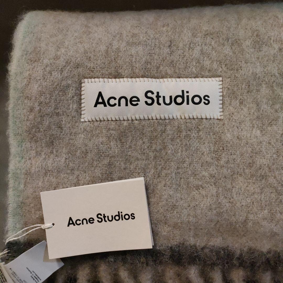 ★未使用★Acne Studios/ウールモヘアスカーフ　マフラー　アルパカ