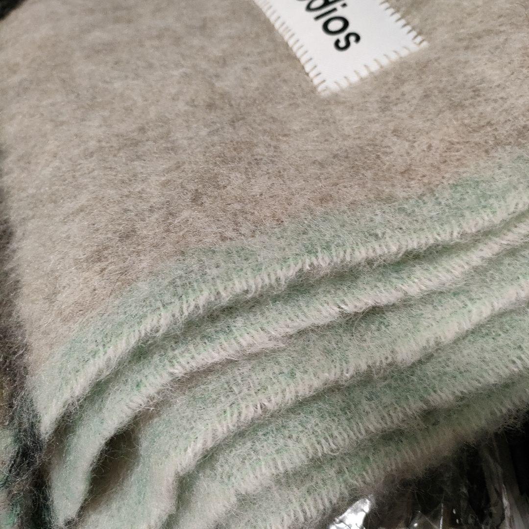 ★未使用★Acne Studios/ウールモヘアスカーフ　マフラー　アルパカ