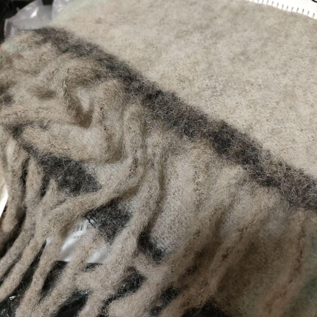 ★未使用★Acne Studios/ウールモヘアスカーフ　マフラー　アルパカ
