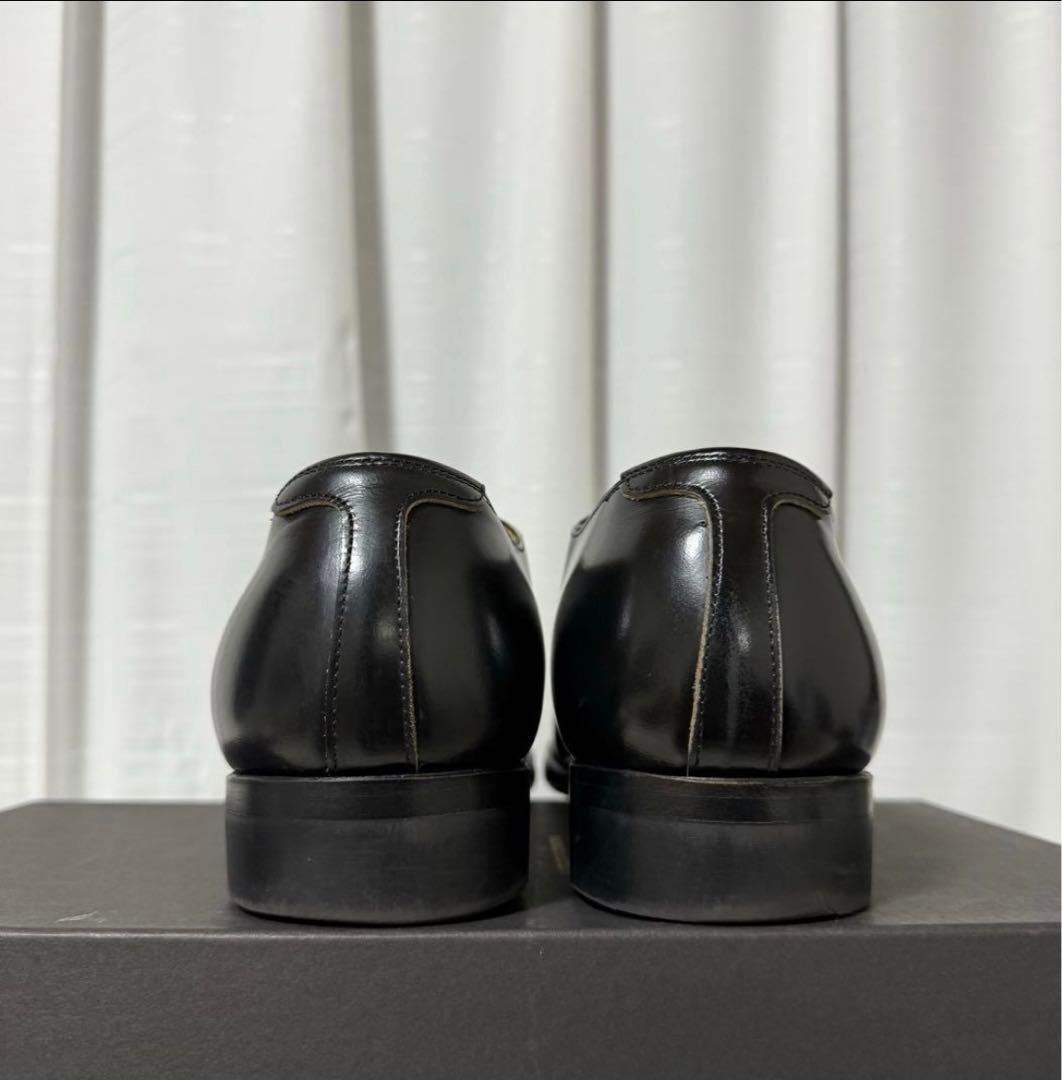 ローリングダブトリオ　マスターピース　ブラック　プレーントゥ サービスシューズ