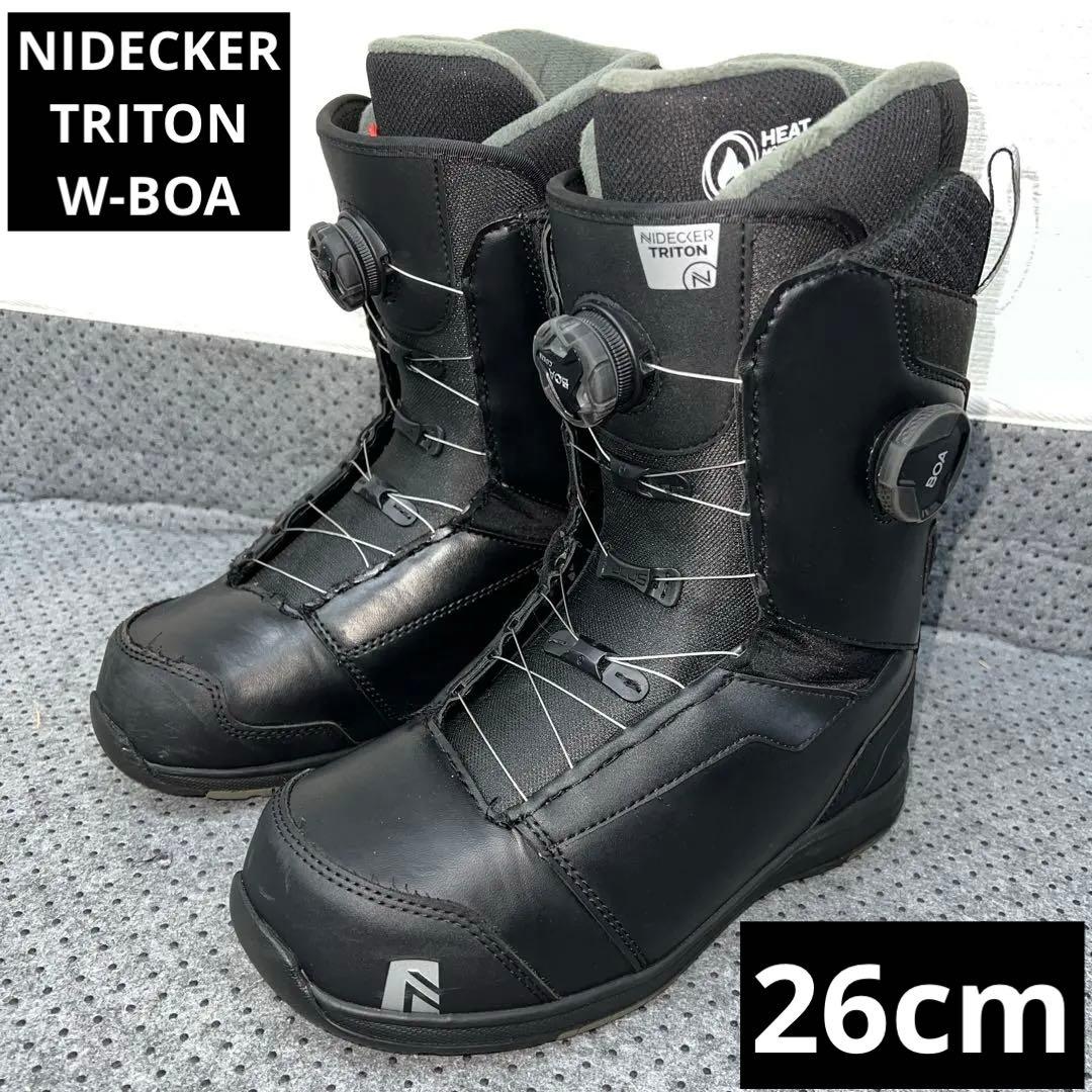 10回使用 メンズ 26cm NIDECKER TRITON W-BOA ブーツ