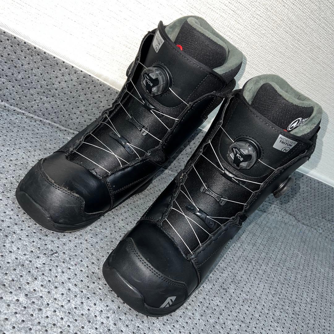 10回使用 メンズ 26cm NIDECKER TRITON W-BOA ブーツ