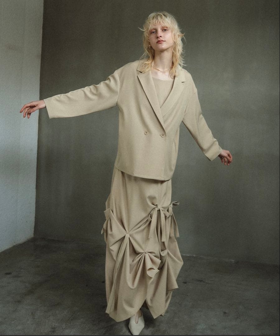 スーツ・フォーマル・ドレス et.UNiVER Frourish attached dress