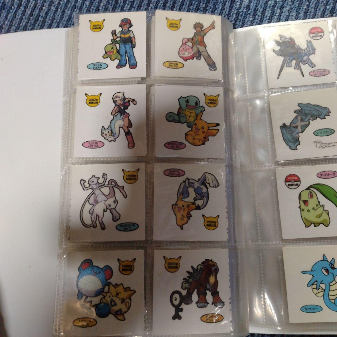 ポケモン　デコキャラシールホルダー　121枚セット　アドバンスジェネレーション