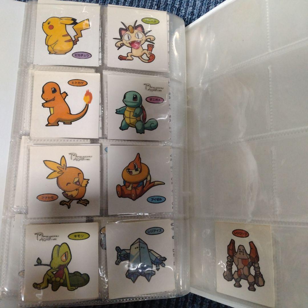 ポケモン　デコキャラシールホルダー　121枚セット　アドバンスジェネレーション