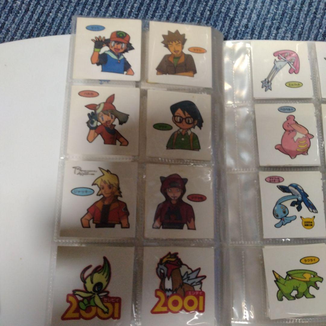 ポケモン　デコキャラシールホルダー　121枚セット　アドバンスジェネレーション