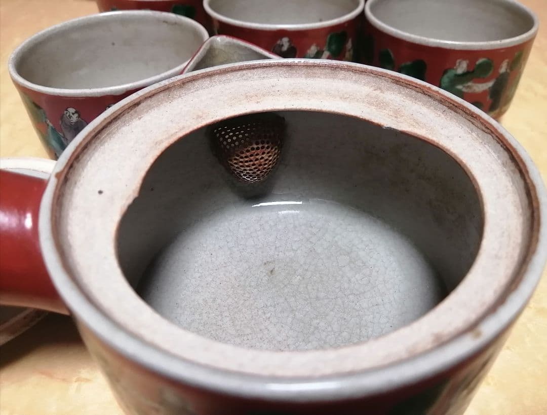 九谷焼　木米　茶器揃セット　青木木米