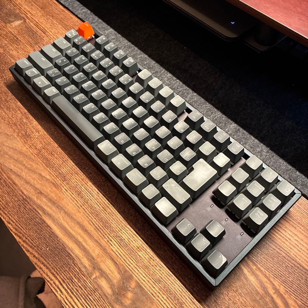 keychron K8 日本語配列 赤軸 RGB ホットスワップ アルミフレーム