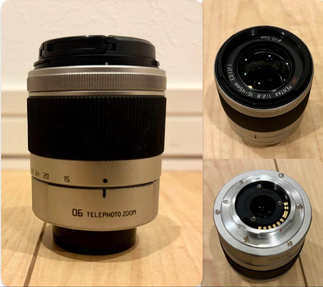 RICOH PENTAX Q-S1 ミラーレスカメラレンズ4本セット