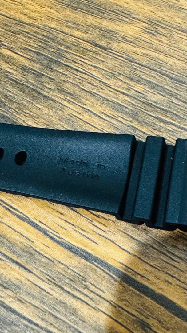 【美品】パネライ 純正 カウッチュー アコーディオン ラバーベルト