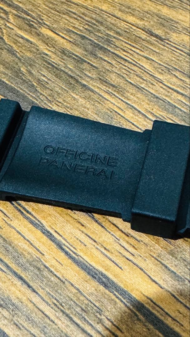 【美品】パネライ 純正 カウッチュー アコーディオン ラバーベルト