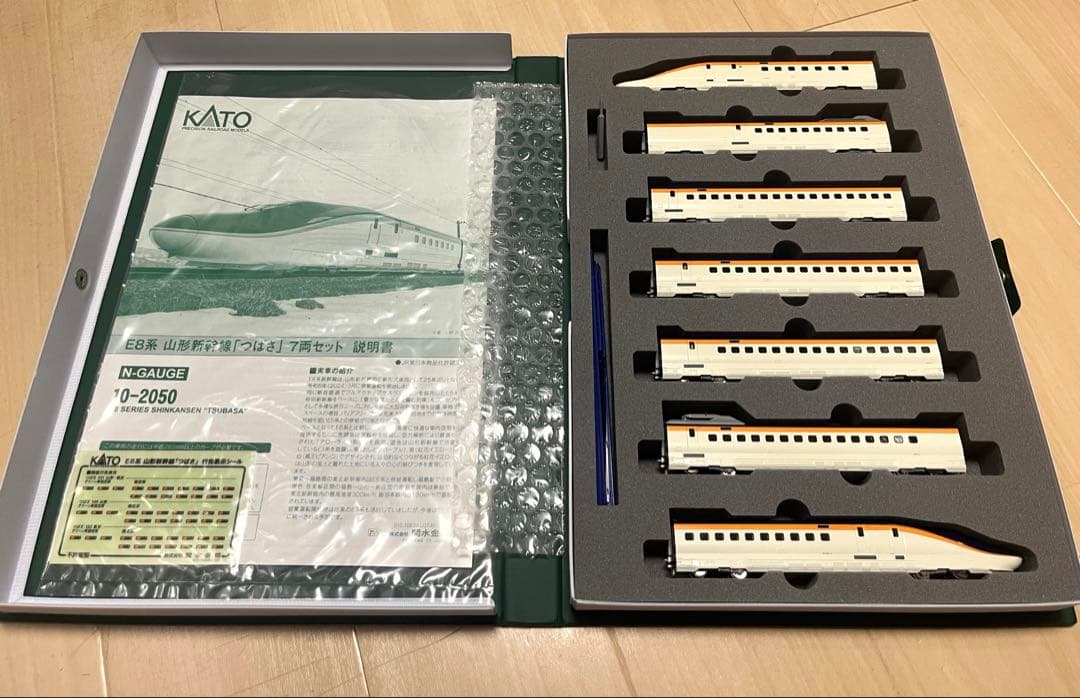 KATO 10-2050 E8系 山形新幹線「つばさ」7両セット 動作確認済