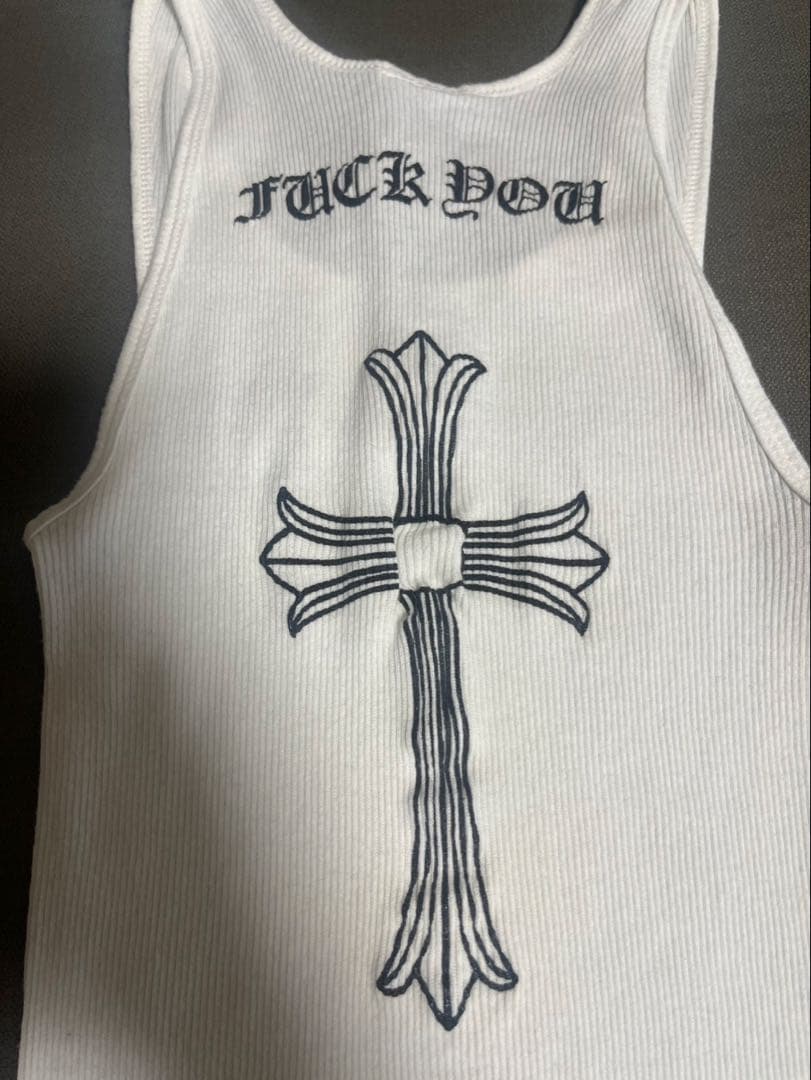 Chrome Hearts ホワイトタンクトップ