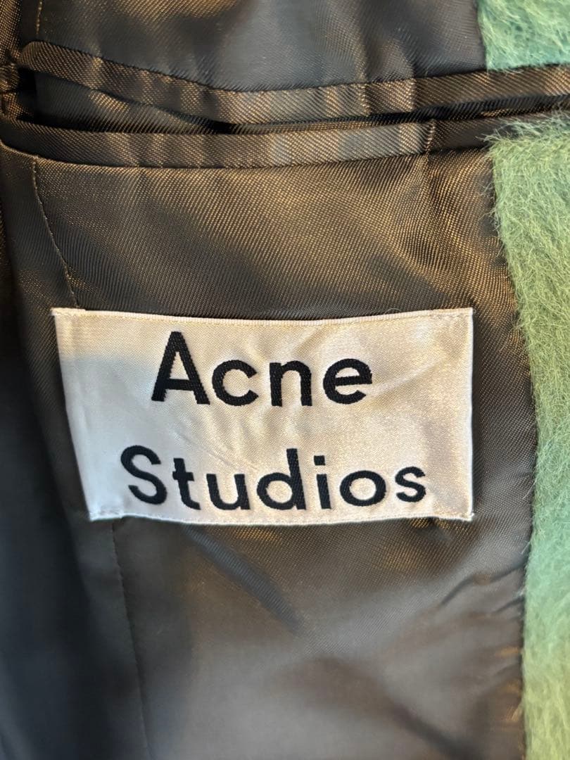 Acne Studios アルパカシャギー チェスターコート