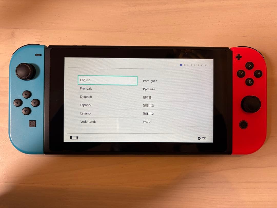 動作確認済　Nintendo Switch 本体　付属品完備　128GBSD付き