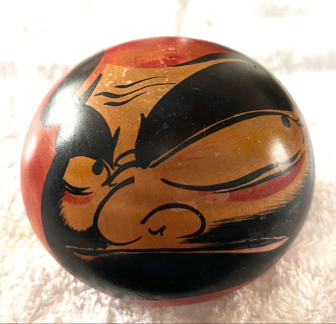 手作り　達磨十聚　ガラスケース付き