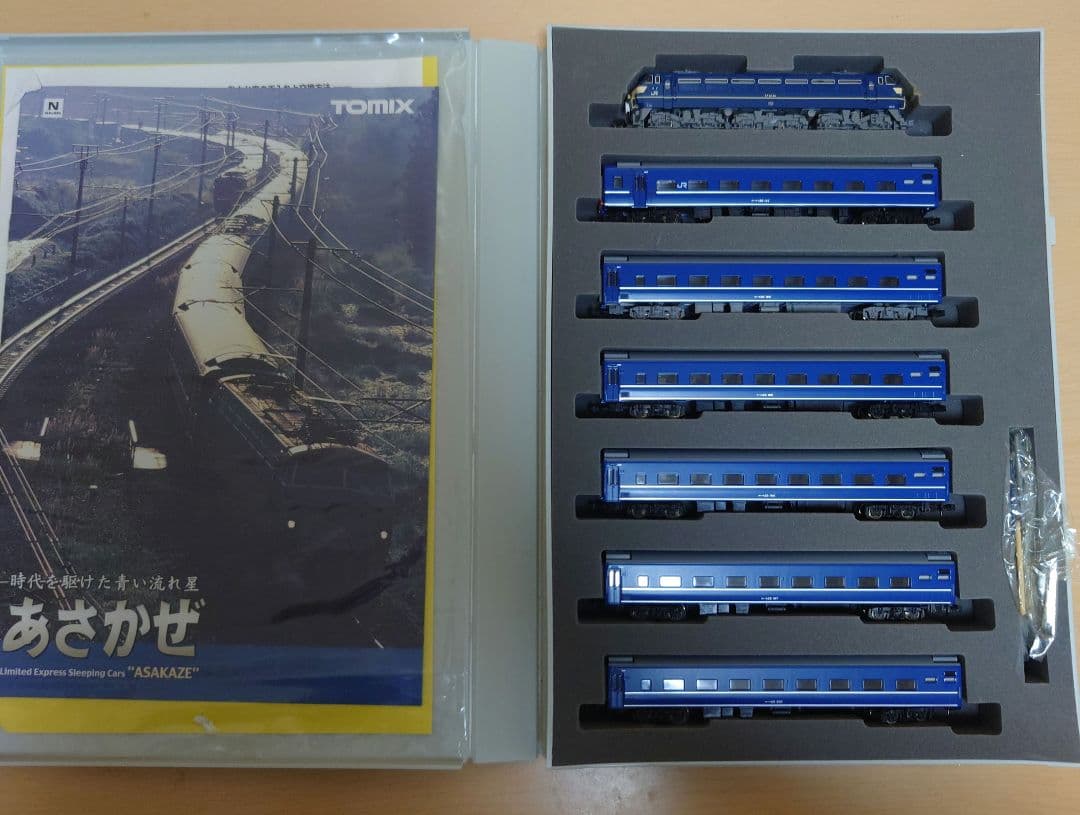 【希少, 限定品】TOMIX JR24系さよならあさかぜセット ライトユニット付