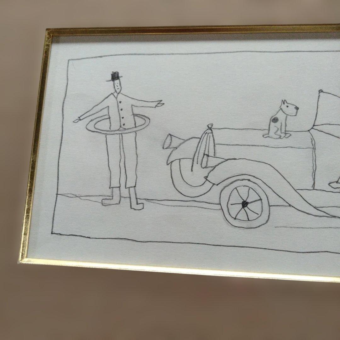 大幅値引きアノラ·スペンス　ドローイング[ミュージシャン·イン·ア·カー]