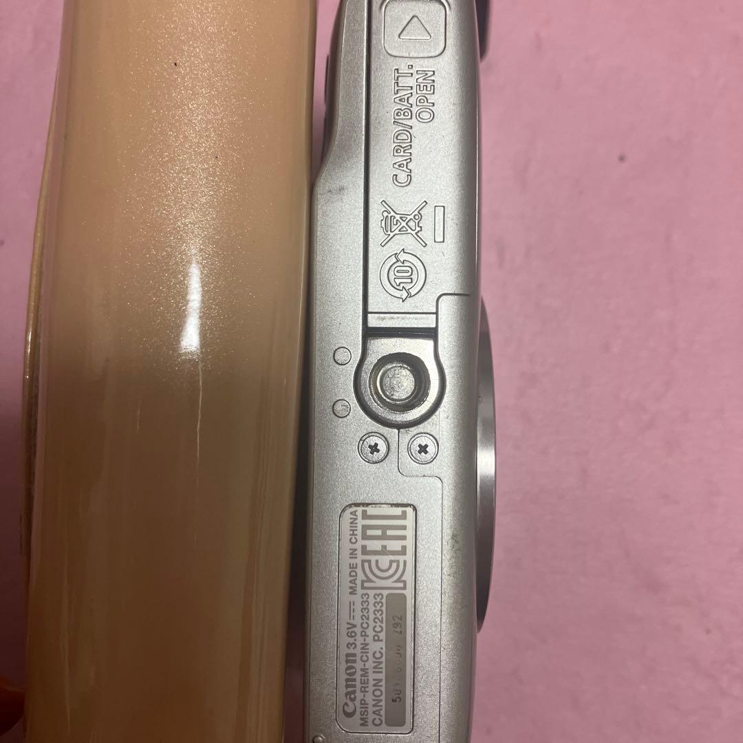 動作確認 Canon キャノン IXY 200 シルバー sdカード付き