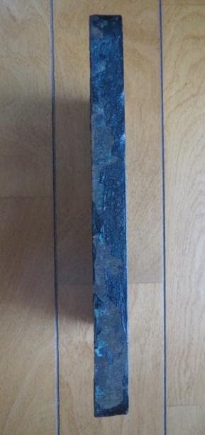 吉松機関区の砲金製区名札「吉」実装品です。