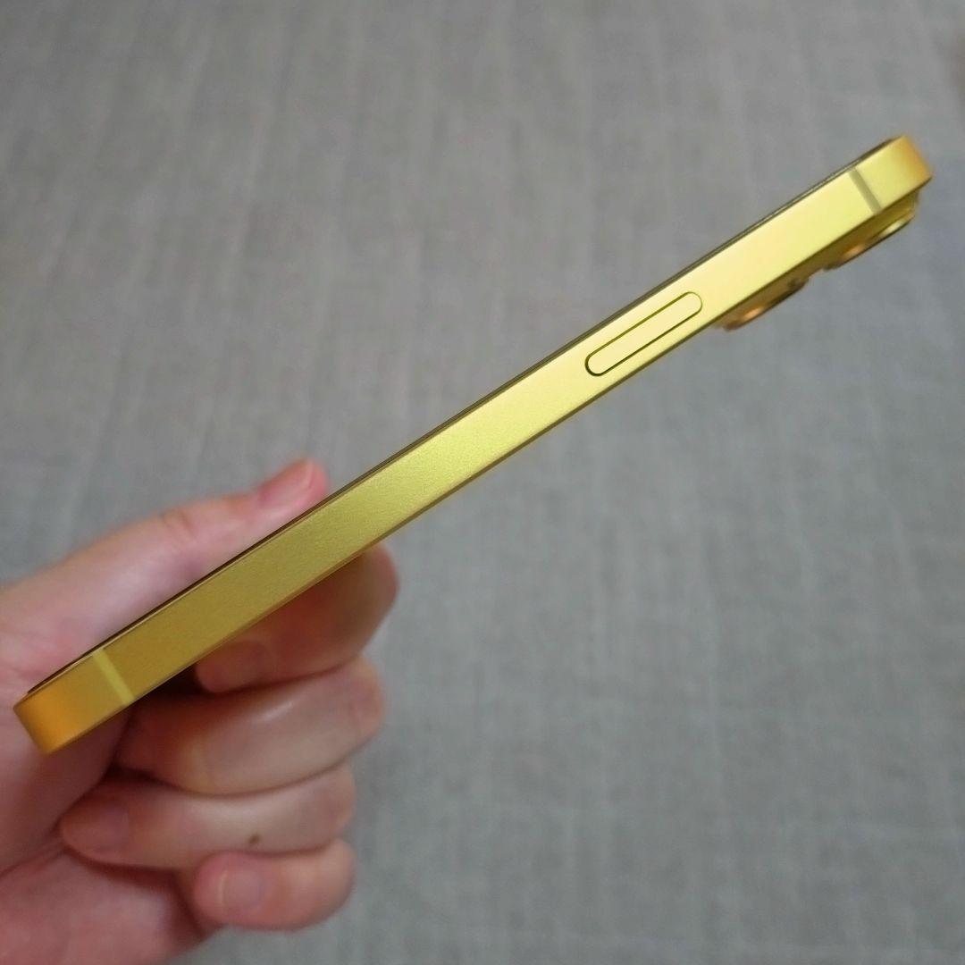 iPhone14 128GB イエロー SIMフリー バッテリー100%