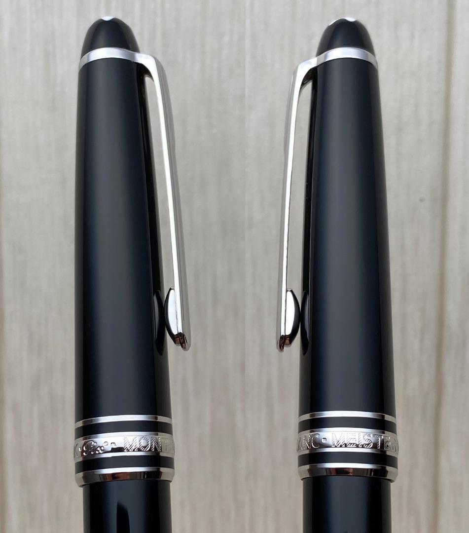 現行品　未使用に近い モンブラン プラチナライン P164 ブラック ボールペン