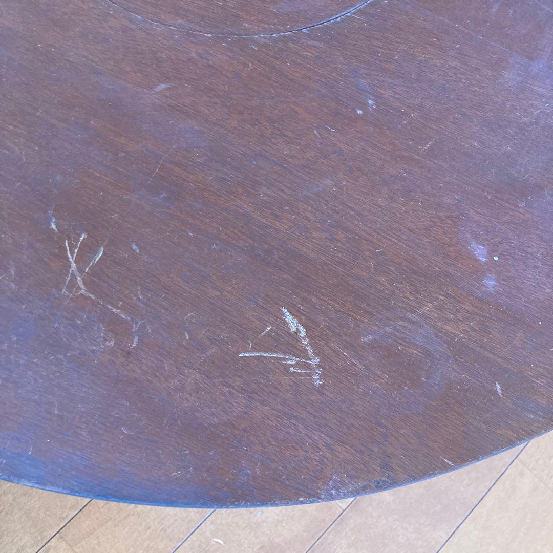 昭和 ちゃぶ台 丸 机 掘り 炬燵 七輪 卓袱台 レトロ ヴィンテージ