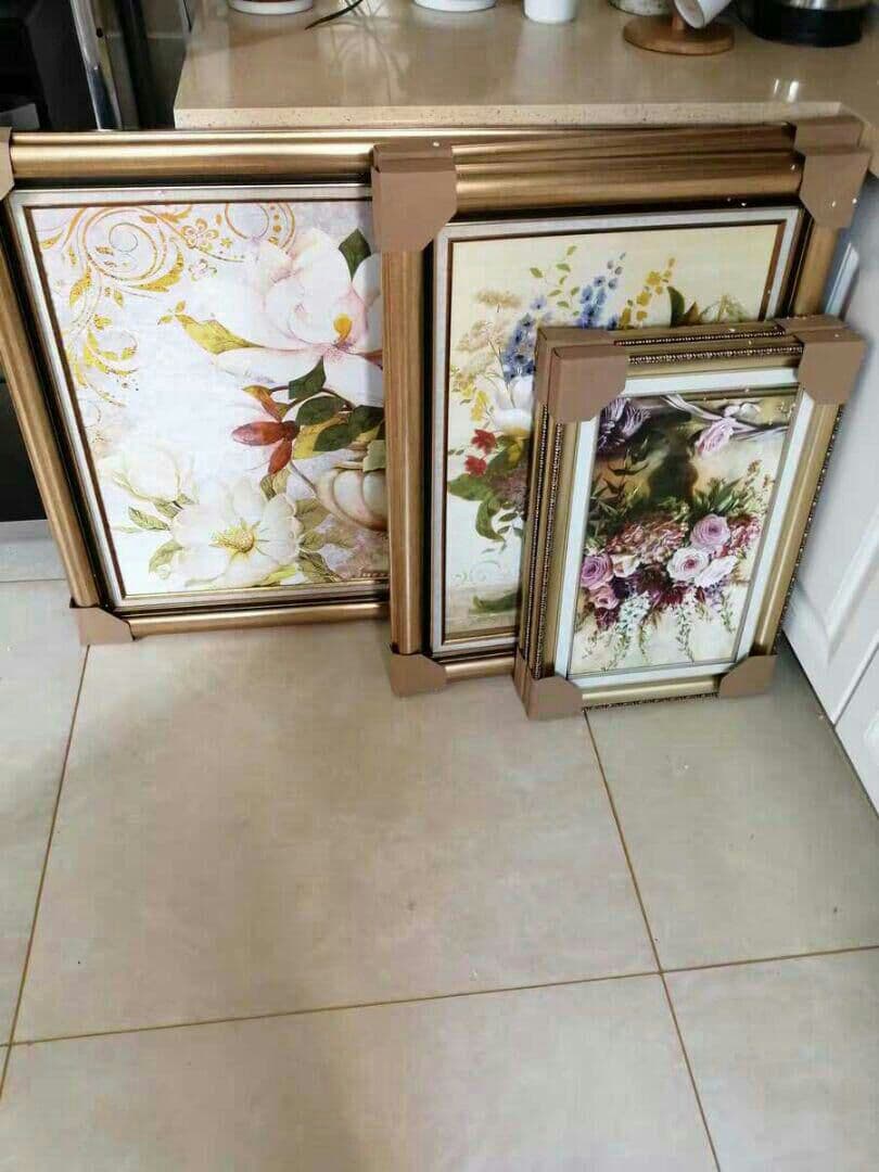 【新品 欧式 壁画 装飾画 額付き】2