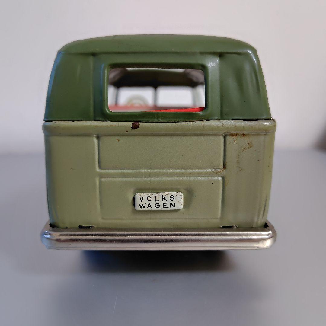 当時物　バンダイ　ブリキ　フォルクスワーゲンタイプ2