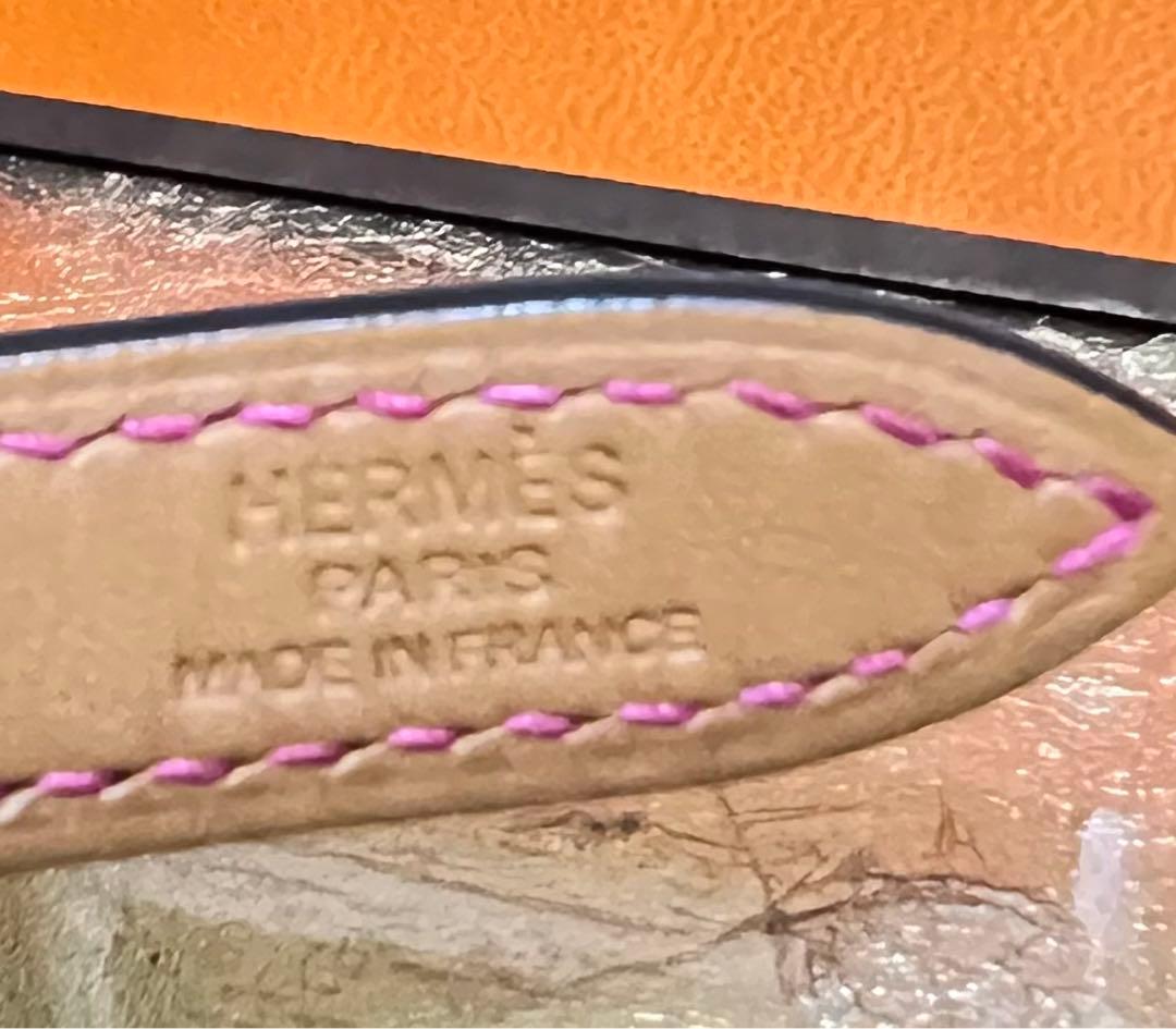 エルメス純正品Apple Watch 40mm生産終了ローズメキシコ二重巻ベルト