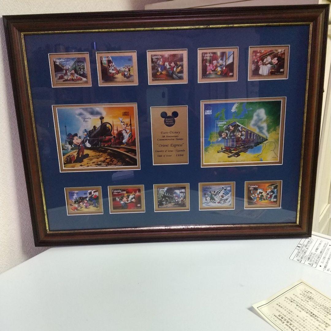ディズニースタンプギャラリー ユ―ロ・ディズニー5周年記念 ウガンダ発行