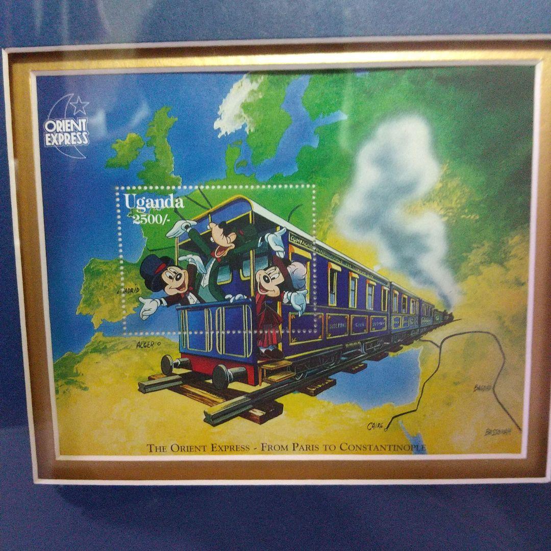 ディズニースタンプギャラリー ユ―ロ・ディズニー5周年記念 ウガンダ発行