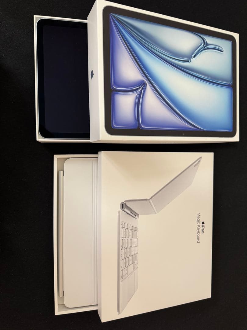 iPad Air M3 10.9インチ ブルー 本体＋magickeyboard