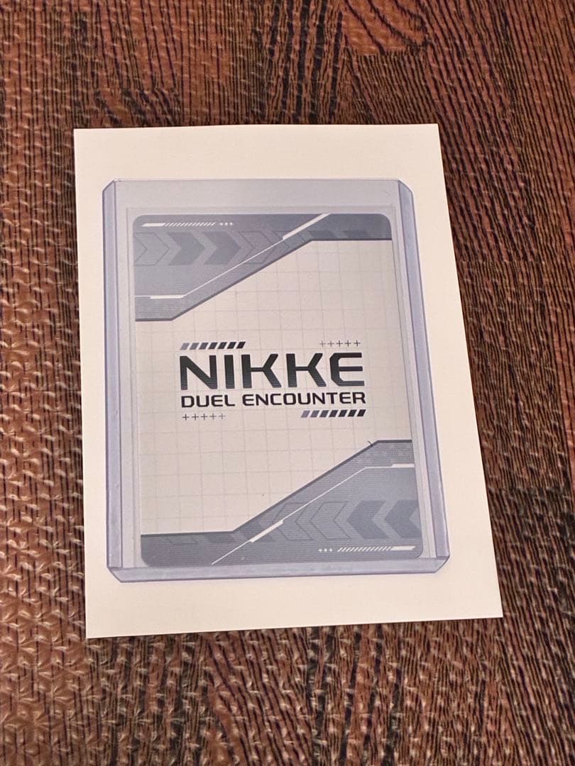 NIKKE DUEL ENCOUNTER ノワール箔押サインホロカード