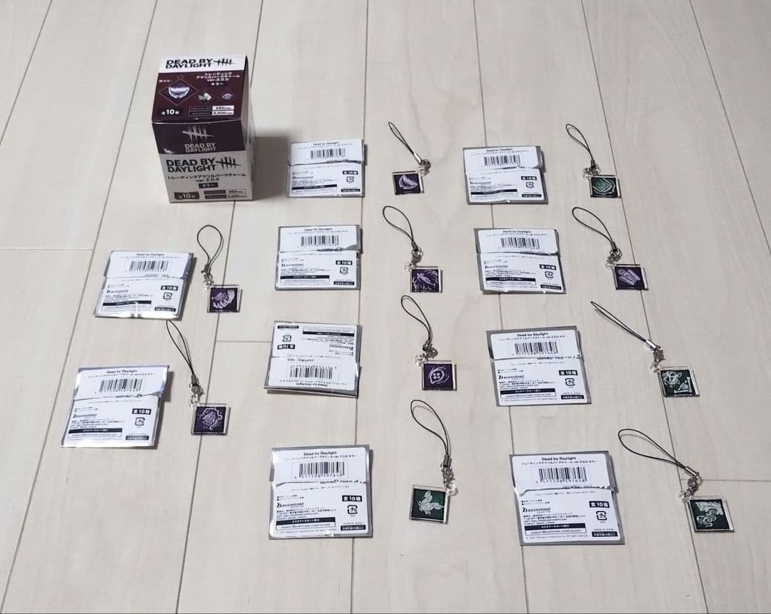 デッドバイデイライト　パークアイコン　缶バッジ　アクリルチャーム　78個セット