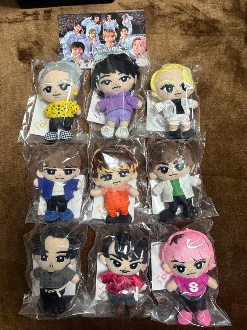 Man すのチル ぶら下がりシリーズ ぬいぐるみ 9体セット