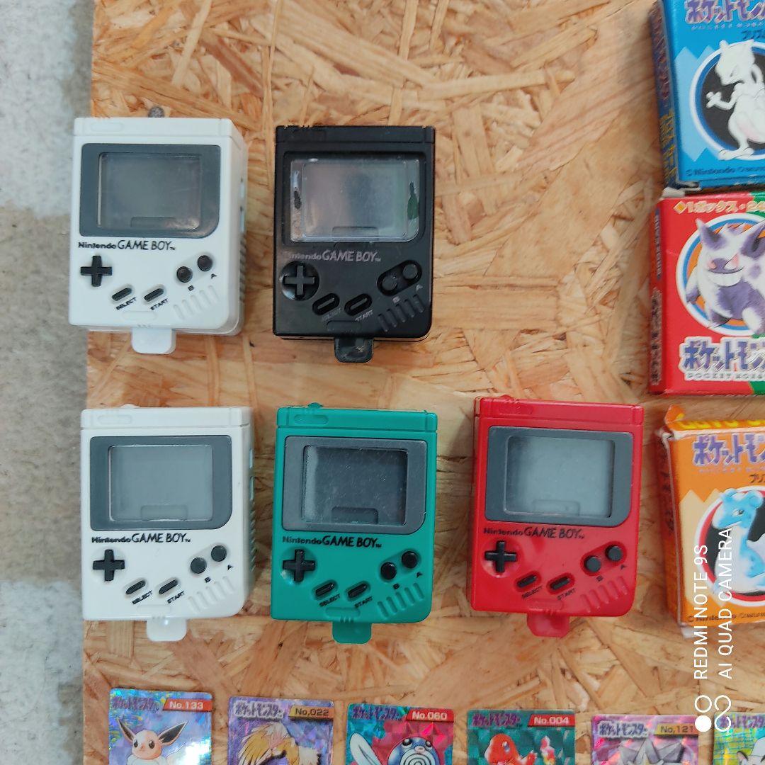 1995年 初代ポケモン ブロスカード 大量、ゲームボーイ型ケース 当時物