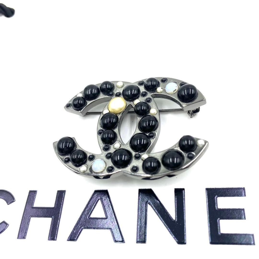 ✨SSS級✨CHANEL ブローチ ラインストーン ココマーク