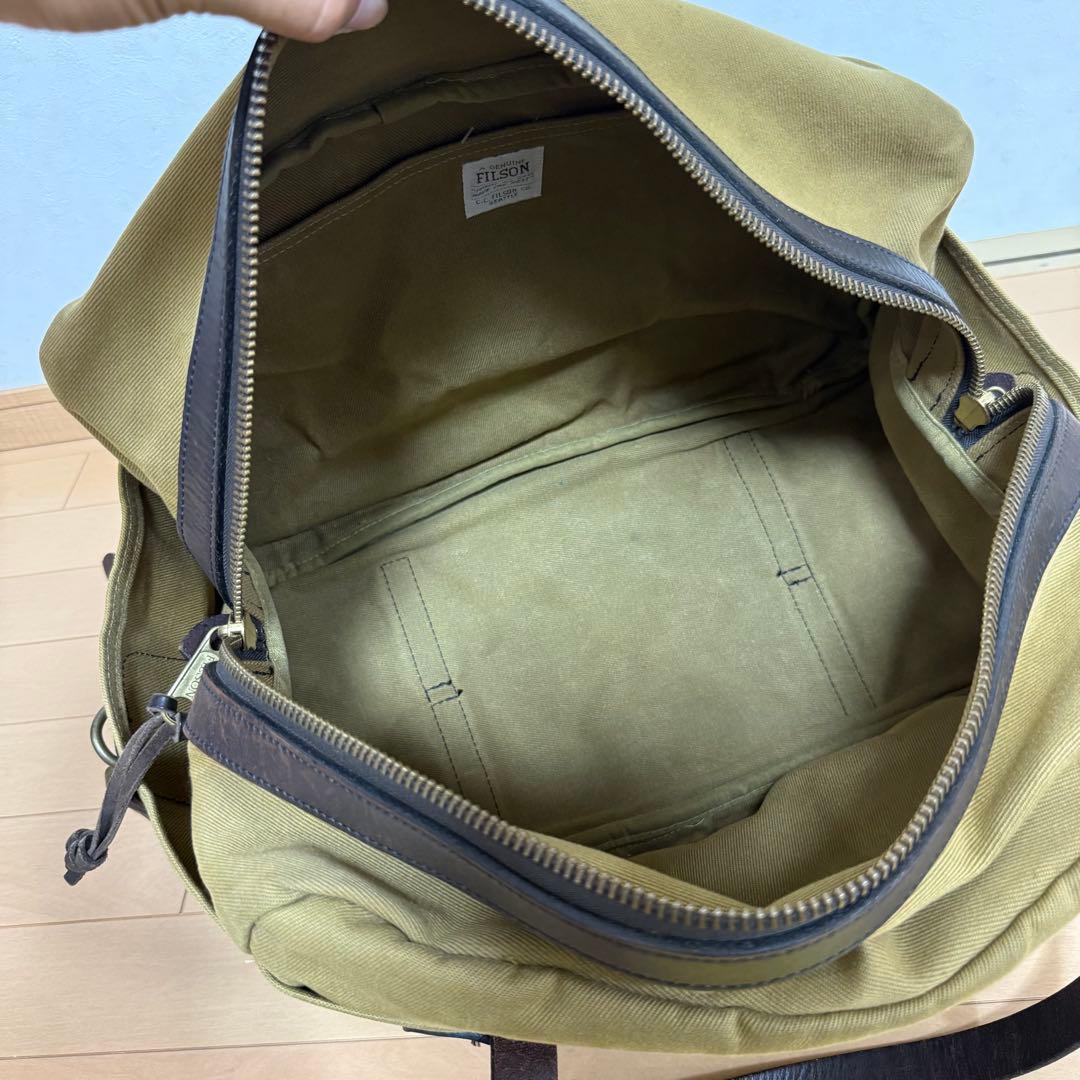 フィルソン FILSON キャンバス ボストンバッグ レザーバッグ