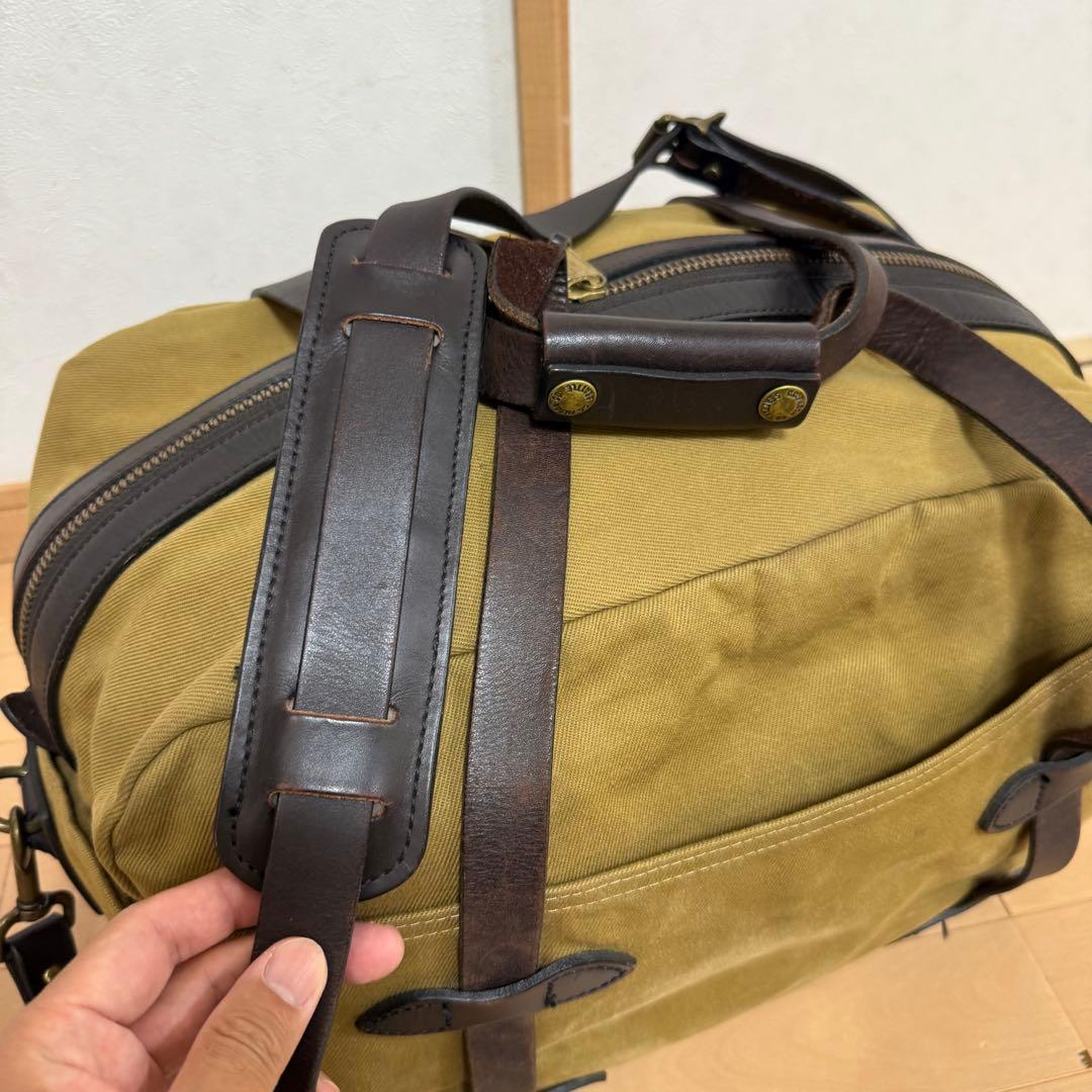 フィルソン FILSON キャンバス ボストンバッグ レザーバッグ