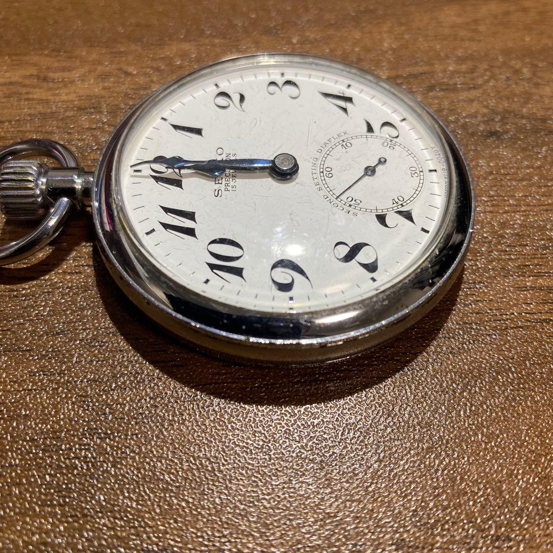 動作品　国鉄　昭和42年　国鉄関西　0384 懐中時計　SEIKO