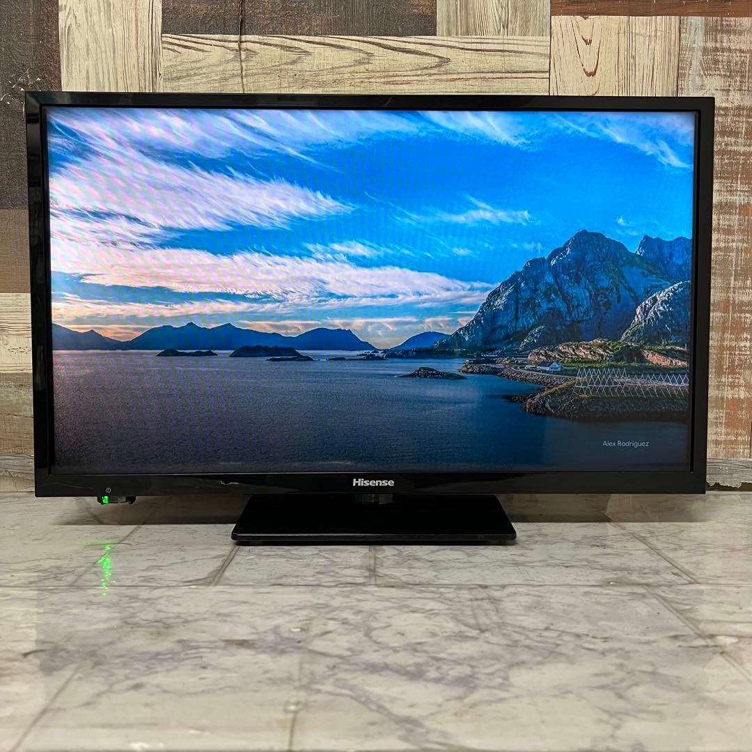 即日受渡❣️全国送料込Hisense24型液晶テレビ Wチューナー裏番組録画対応