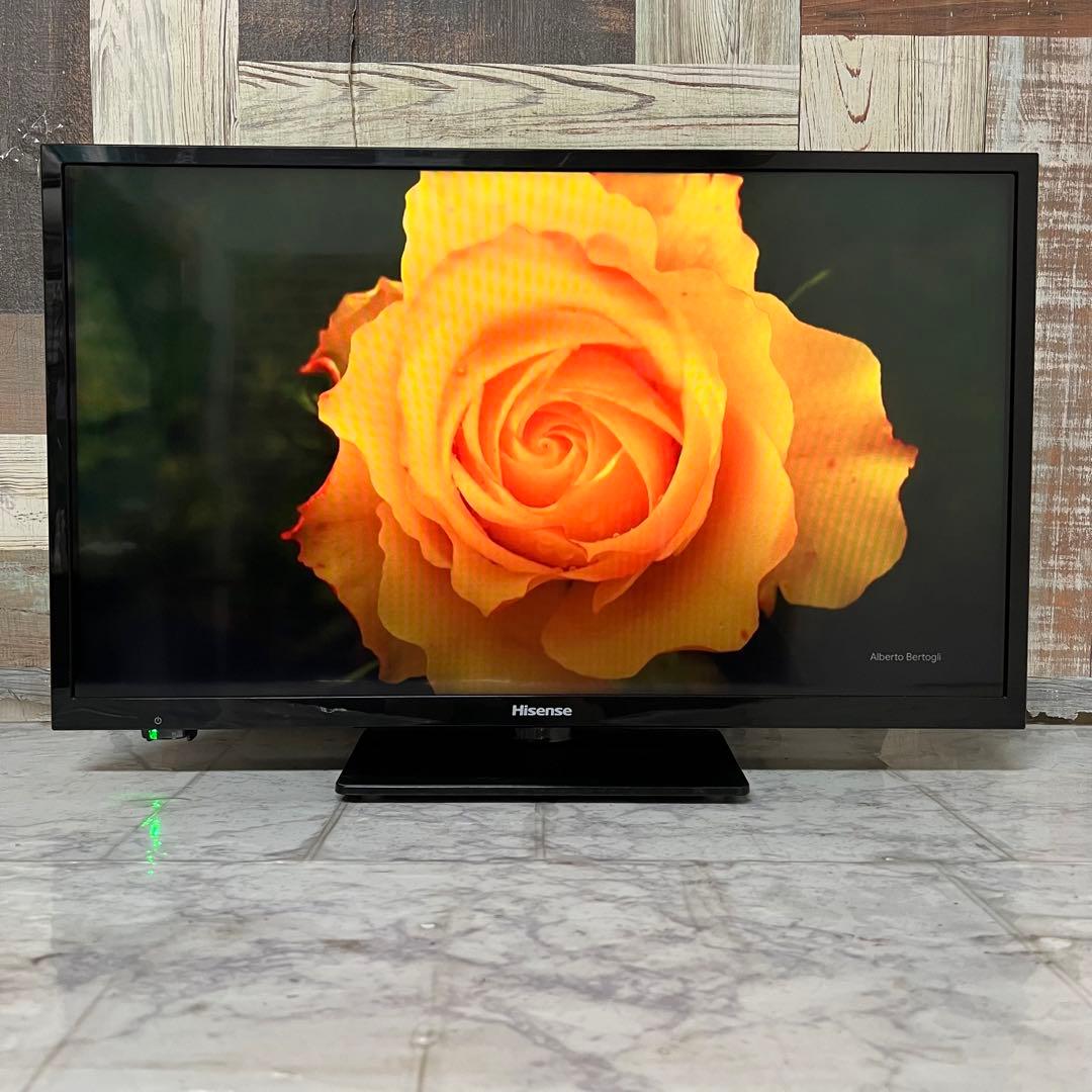 即日受渡❣️全国送料込Hisense24型液晶テレビ Wチューナー裏番組録画対応